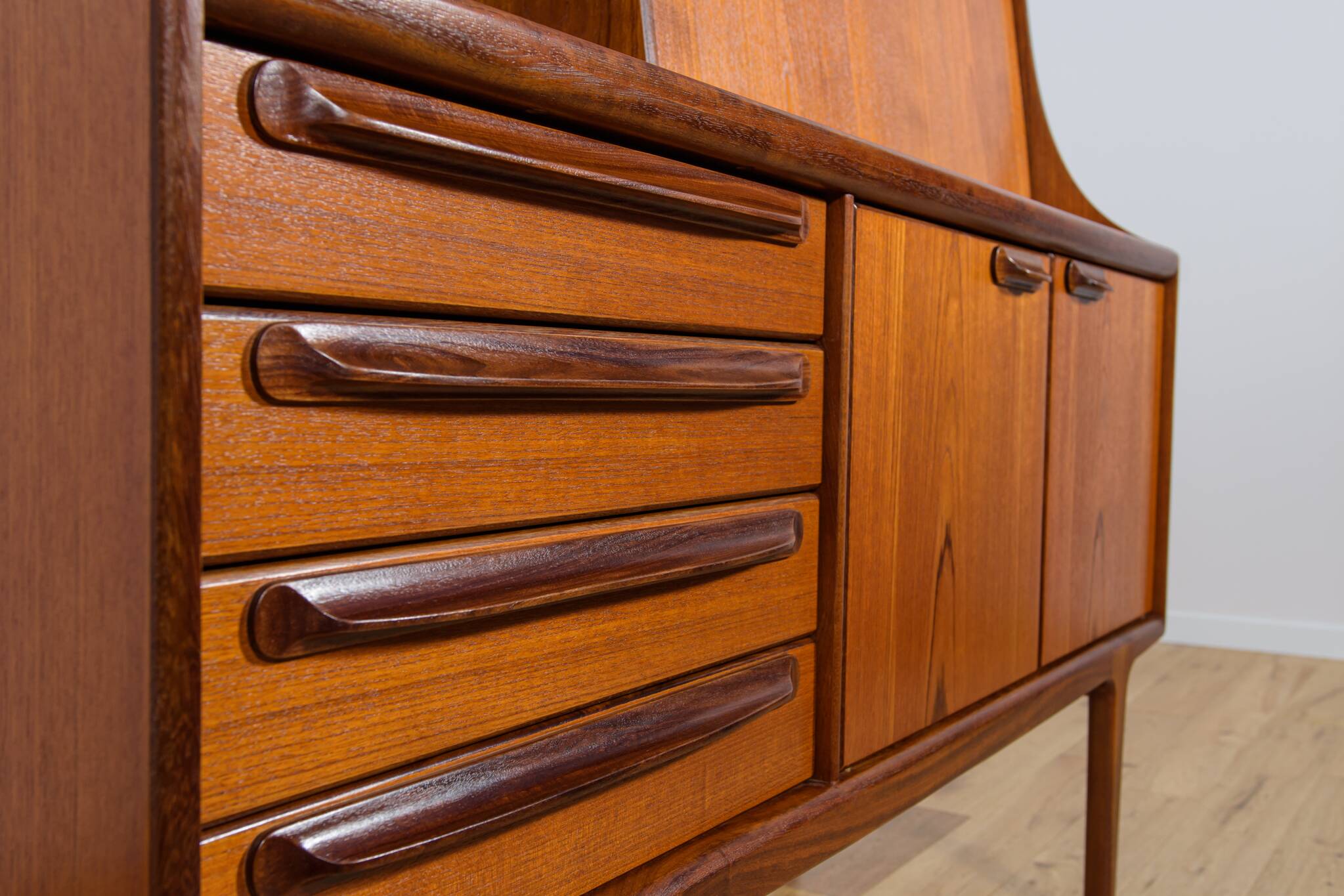 Mid-Century Teak High Sideboard by John Herbert for A. Younger Ltd, 1960s