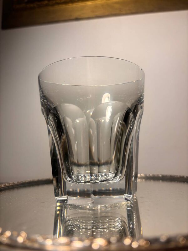 Goblet Baccarat whiskey Harcourt 1841 signee