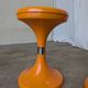 Set of 2 Orange Vintage Mushroom Stool “Jurček” by Meblo, 1960s – Space Age