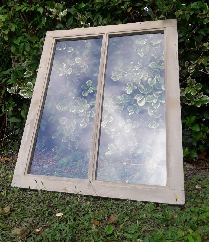 Glazed frame 70x83cm for partition