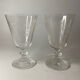 2 verres cristal saint louis