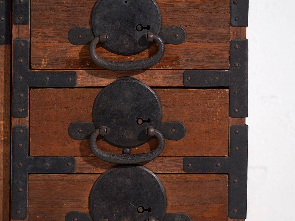 Ancient Japanese Tansu – Meiji/Taishō Period (c.1868-1926) #52