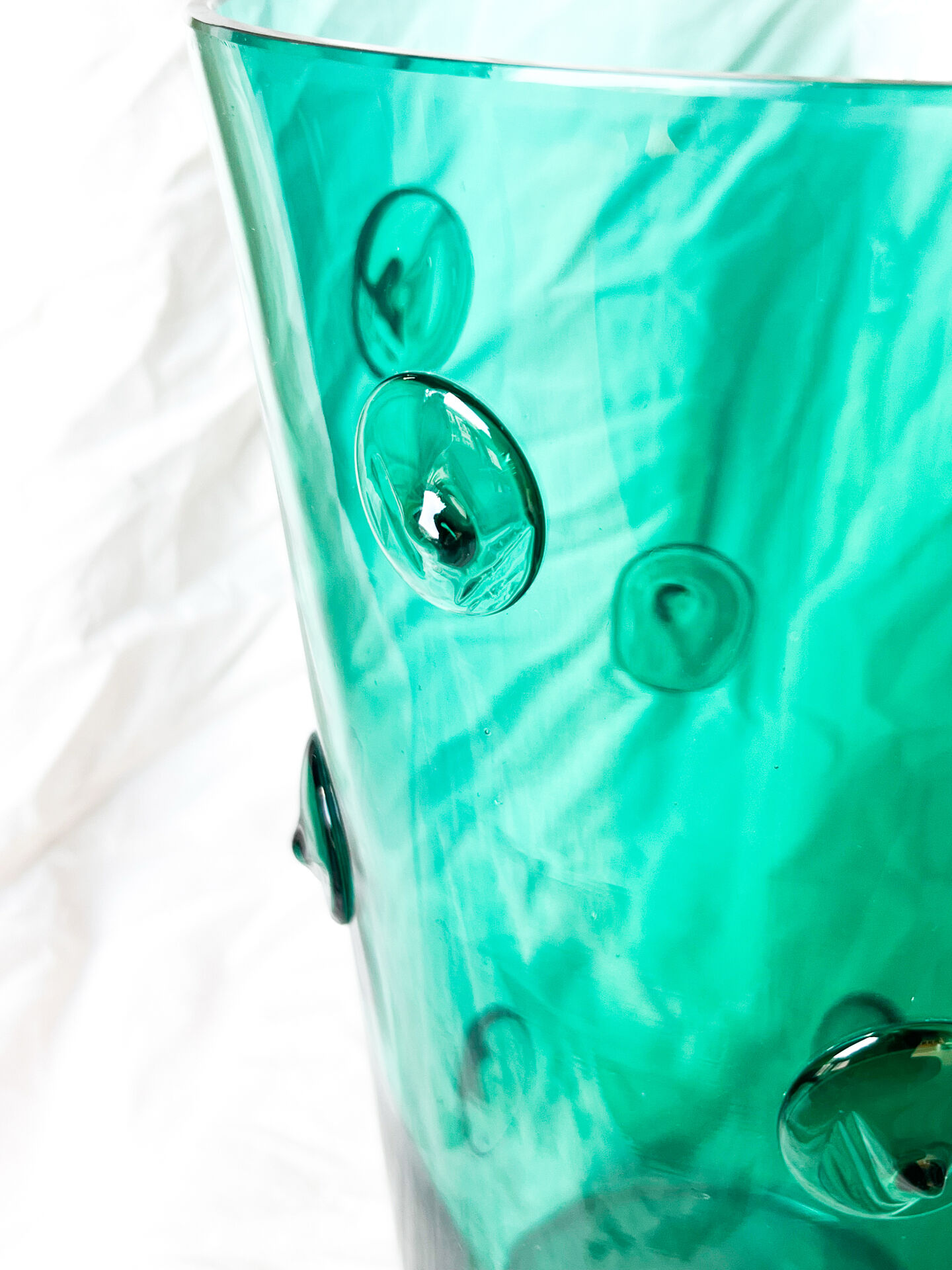 Artist Vase in Blown Glass Marcou Lava Edition