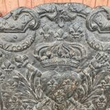 Fireplace plate