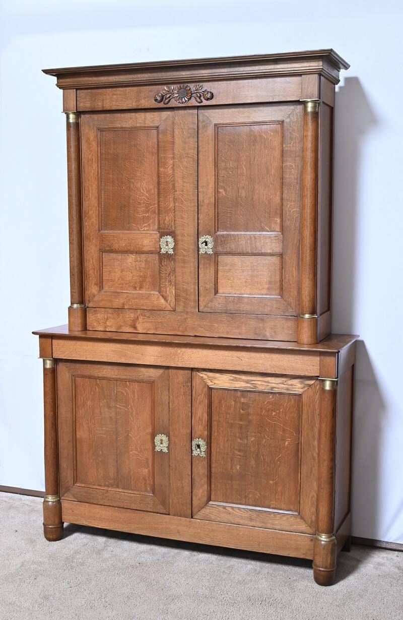 Empire Oak Two-Body Buffet – First Half of the 19th Century