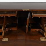 Commode scribanne en acajou massif, époque Géorgienne, Angleterre, XVIIIème s.