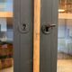 Vitrine vaisselier fin XIXe
