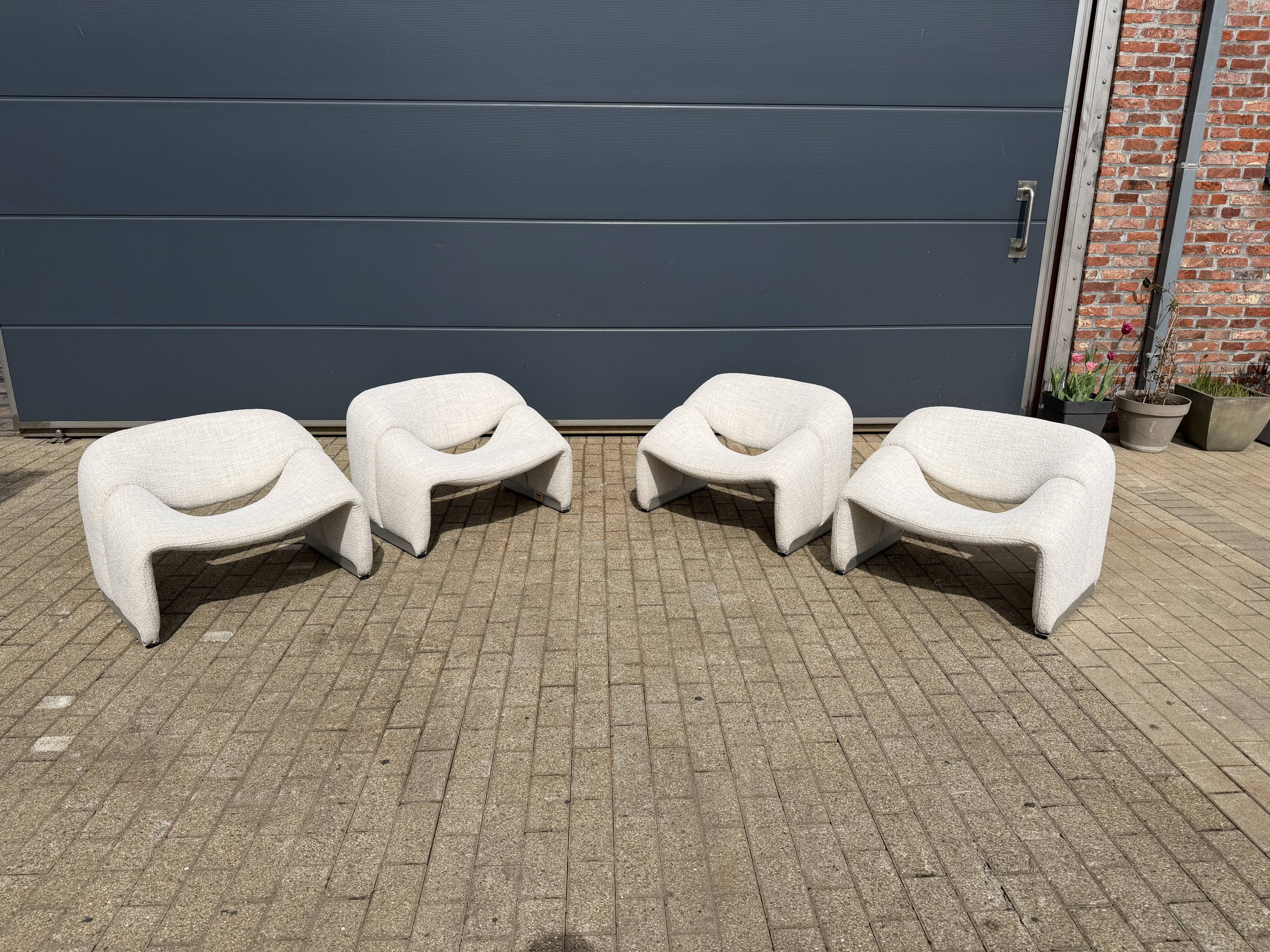 Artifort F598 Groovy armchairs in perfect condition!! Pierre Paulin