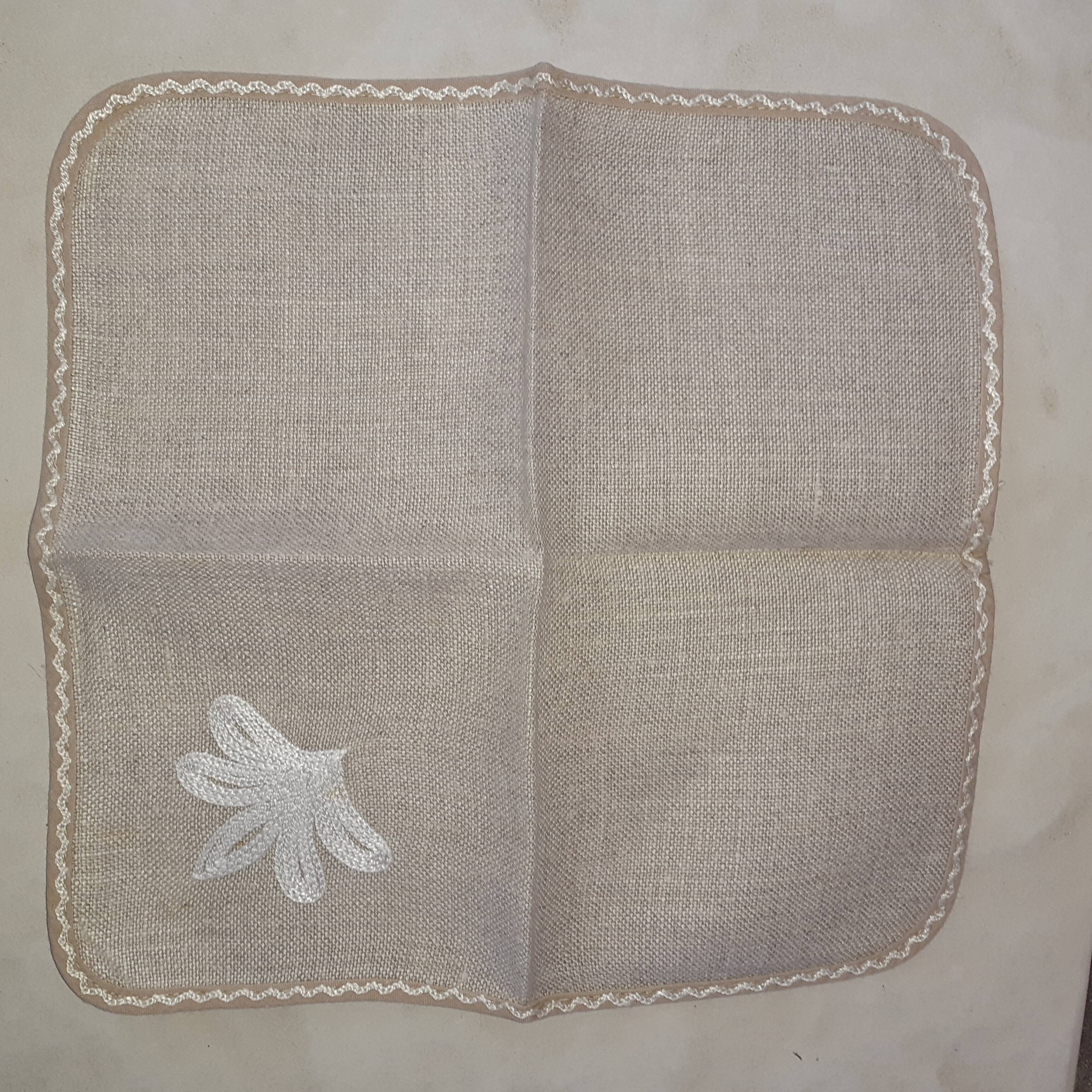 Light grey linen nalle - 6 towels