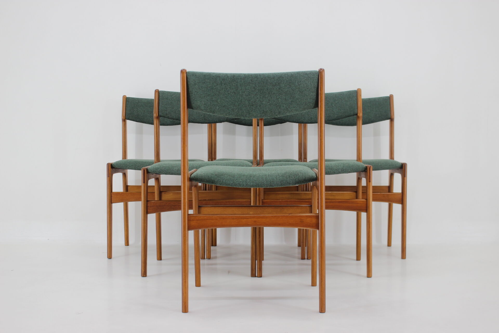 1960s Set of Six Teak Dining Chairs, Denmark