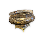 Art Nouveau Planter In Enamelled Glass