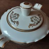 Luxury porcelain sugar bowl from the Compagnie Nationale