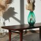 Table basse palissandre et teck massif