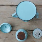 Water-green enamelled coffee maker