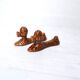 Vintage slip poodle knife holders