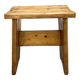 Solid pine stool