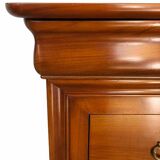 Louis Philippe 4-drawer chest of drawers in cherry wood