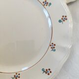 Digoin & Sarreguemines soup plate, Arromanches model