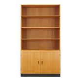 Ash wood bookcase, Danish design, 1960s, designer: Børge Mogensen