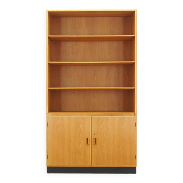 Bibliothèque en bois de frêne, design danois, années 1960, designer : Børge Mogensen