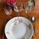 Set de 3 verres à vin blanc en verre taillé