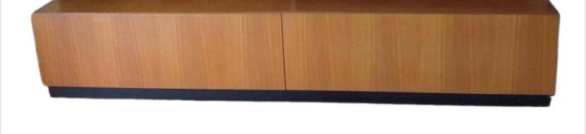 Enfilade scandinave vintage en teck sans pieds