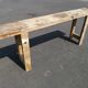Old wooden workbench