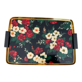 Formica top, floral motif, 50s.