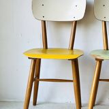 Chaises de bistro de Ton, lot de 4