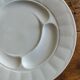 6 artichoke plates in Pillivuyt porcelain