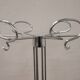 1970s chrome floor coat rack