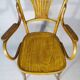 KOHN armchair N°196, circa 1905, bistro wood seat