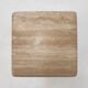 Set of 3 italian travertine coffee tables, 1980s