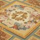 Handmade European Vintage Aubusson Kilim 275 cm x 364 cm