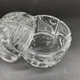 Bohemian crystal bonbonnière 24% PbO – Bohemia Czechoslovakia – Box