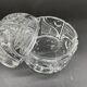 Bohemian crystal bonbonnière 24% PbO – Bohemia Czechoslovakia – Box