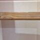 Vintage pine towel rack shelf ladder