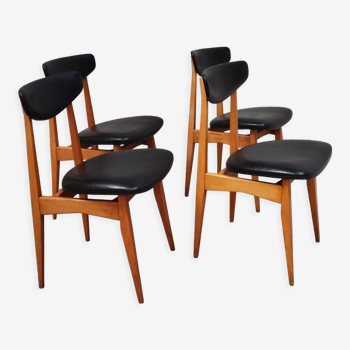 Scandinavian style chairs 60s