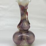 Vase en verre d’opaline soufflé Toscan Stelvia