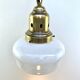 Chandelier 1920 opaline brand bag paris petit modele