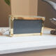 Glass jewelry box