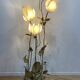 Lampadaire fleurs de lotus