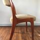 Wooden chair and woolly fabric