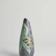 Mid-Century Modern Stoneware Vase with Sgraffito and Butterflies. Sweden, 1950s