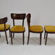 Set of four chairs, Ton, 1960