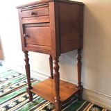 Old oak bedside table