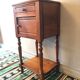 Old oak bedside table