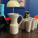 Set of jug with 6 cups