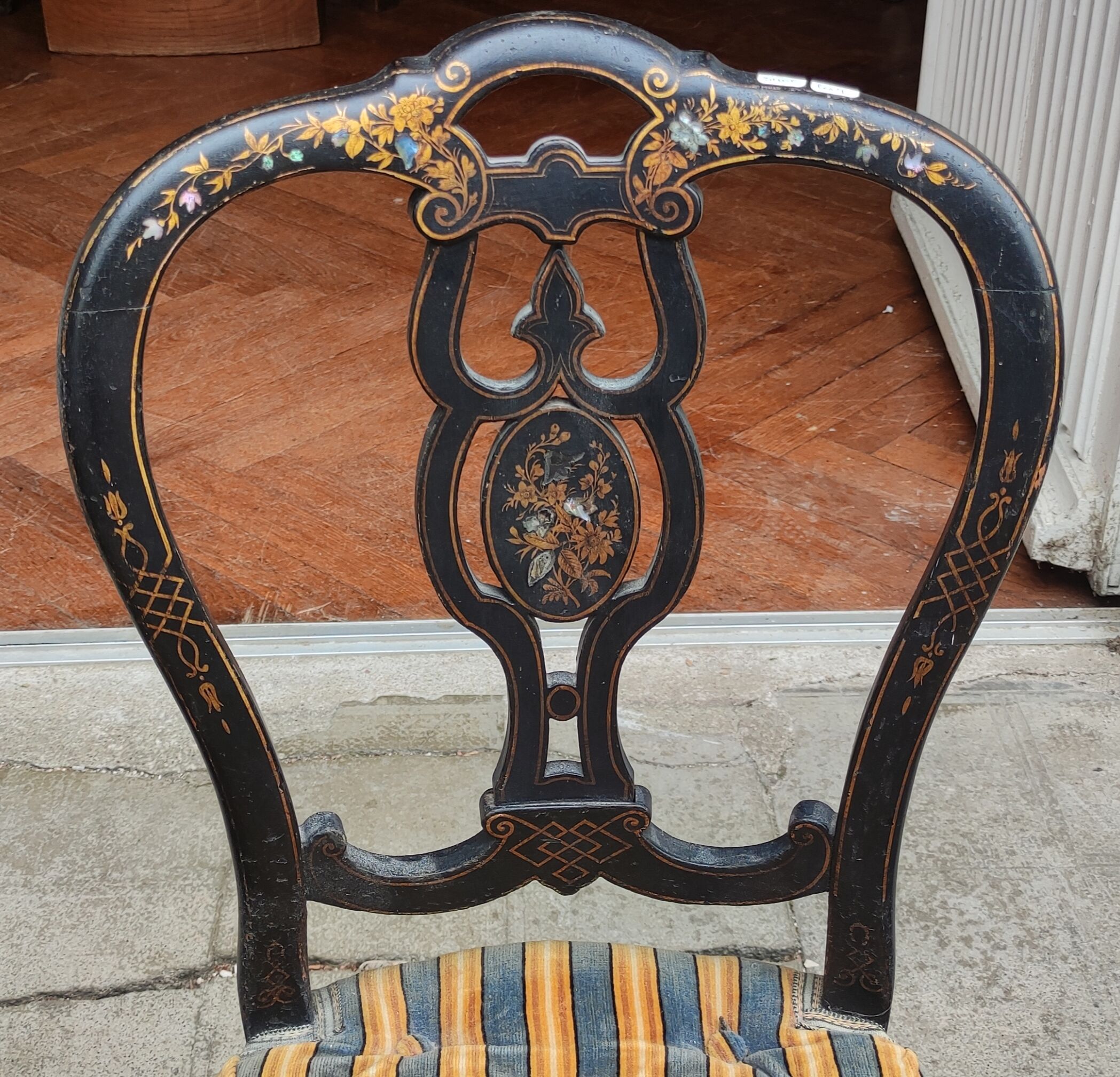 4 Napoleon III chairs