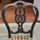 4 Napoleon III chairs